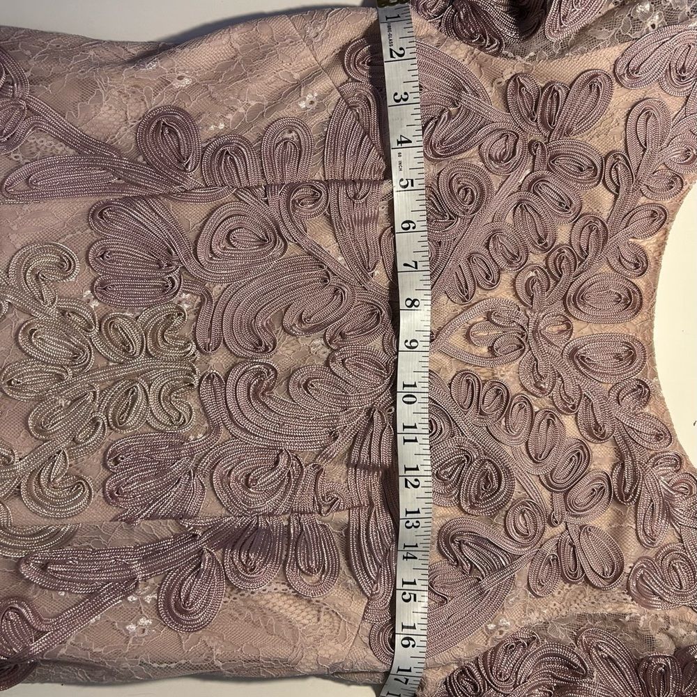 JS Collections Lavender Lace Dress - Picture 11 of 13